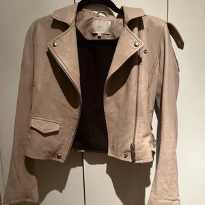 IRO leather jacket size 36